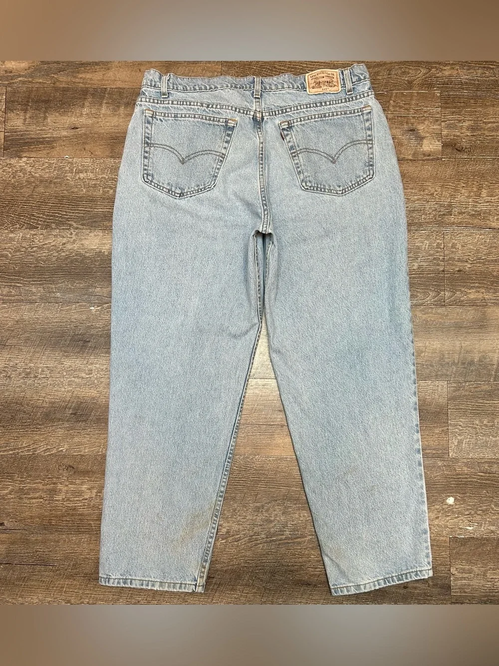 Vintage 90’s Levi's 545 Light Blue Relaxed Fit Men's Jeans size 40